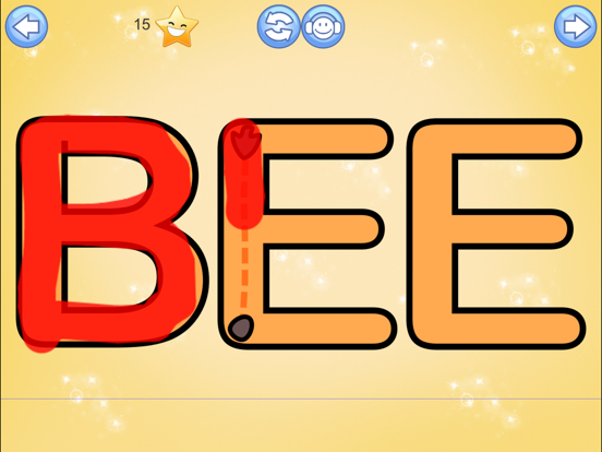 I Can Write Words iPad screenshot