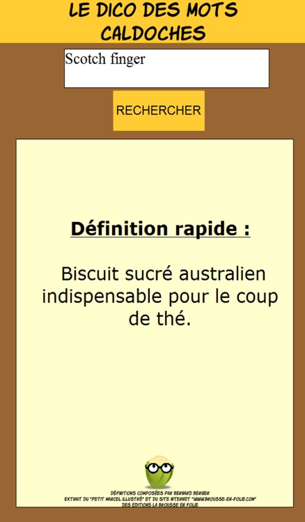 Dico des mots Caldoches