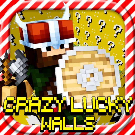 CRAZY LUCKY WALLS - Lucky Block Edition MiniGame iOS App