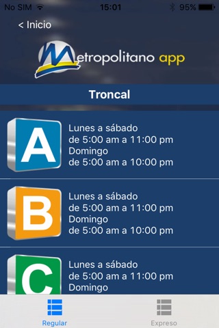 Metropolitano Lima screenshot 2