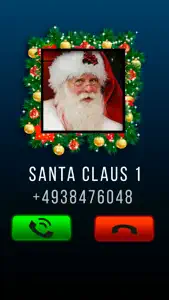 Fake Call Santa Joke screenshot #2 for iPhone