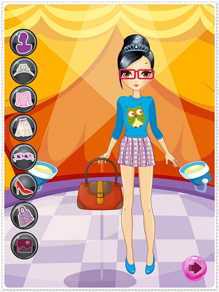 Pretty Girl Celebrity Dress Up Games - the make up fairy tale princess for girls screenshot 10
