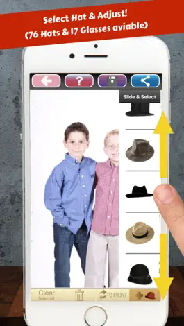 Game screenshot Hat Booth - Funny your photo hack