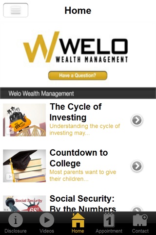 Welo Wealth Management screenshot 2