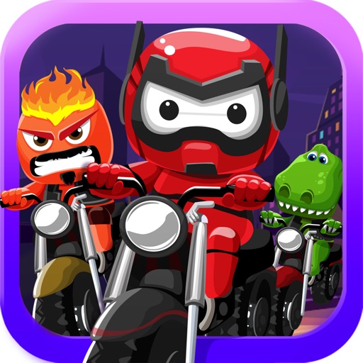 Big Nick's Panda Toy Biker Race 3.0 – Stunt Bike Rush Games for Free icon