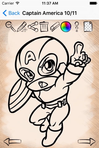 Drawing Ideas For Chibi Superheroes screenshot 4