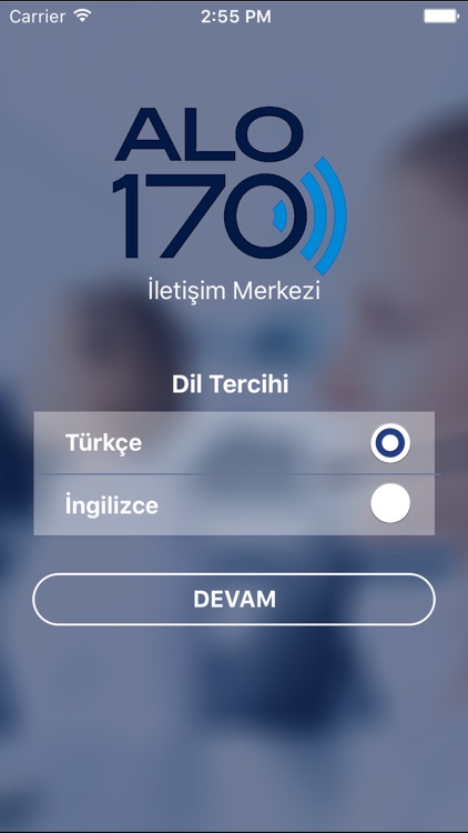 ALO 170 Web Chat Çağrı Merkezi