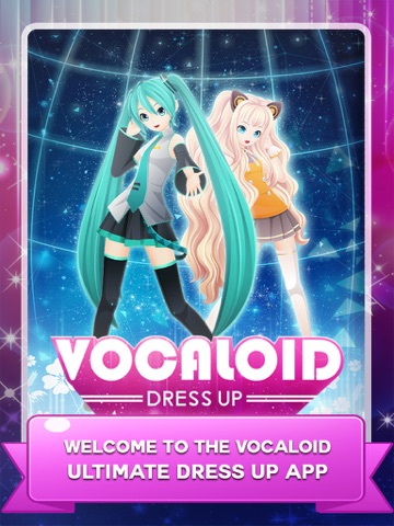 Dress-up " DIVA Vocaloid " The Hatsune miku and rika and Rin salon and make up anime gamesのおすすめ画像1