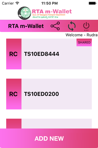 RTA m-Wallet screenshot 3