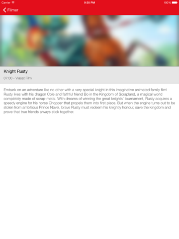Screenshot #6 pour Svensk Gratis TV Guide