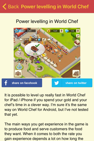 Guide for World Chef - Tips, videos and strategy screenshot 2