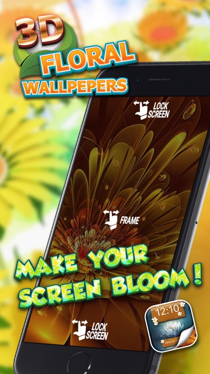 3D Floral Wallpaper – Spring.Time Flower Garden Background.S for Home and Lock-Screen