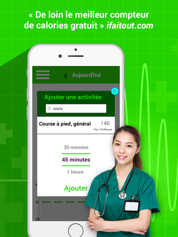Screenshot #5 pour Compteur Calories - Maigrir et Perdre du poids