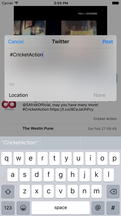 Cricket Action