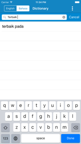 English Indonesian Offline Dictionary - Kamus Bahasa Inggris screenshot
