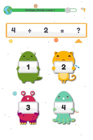 Kidi Monster Math - Learn Math in Easy and Fun Way! screenshot 4