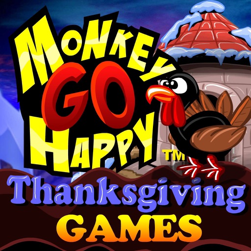 Monkey GO Happy Thanksgiving Games iOS App