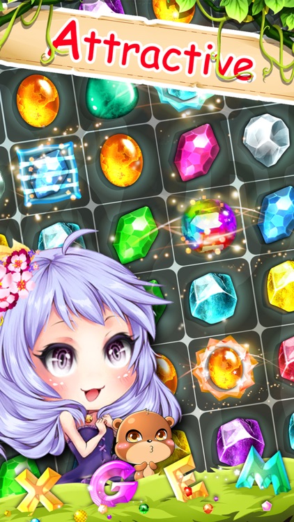 X Gem Crush - Puzzle Game