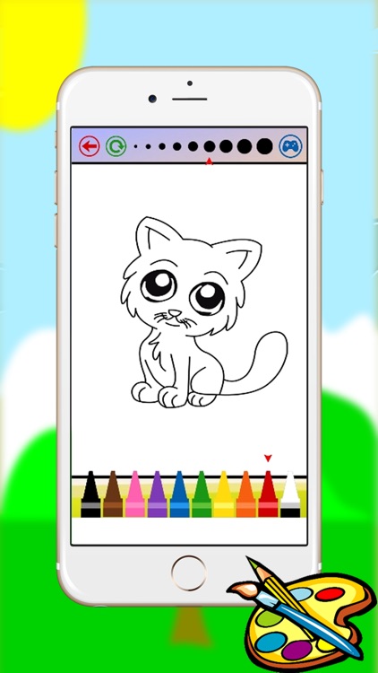 Coloring Book The Cat For kids of all ages screenshot-3