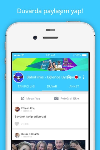 BaboFilms - Eğlence Uygulaması screenshot 2