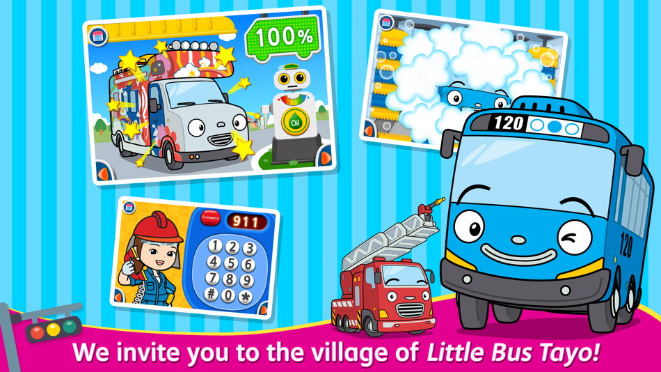 Car Village Tayo. Игры my village car