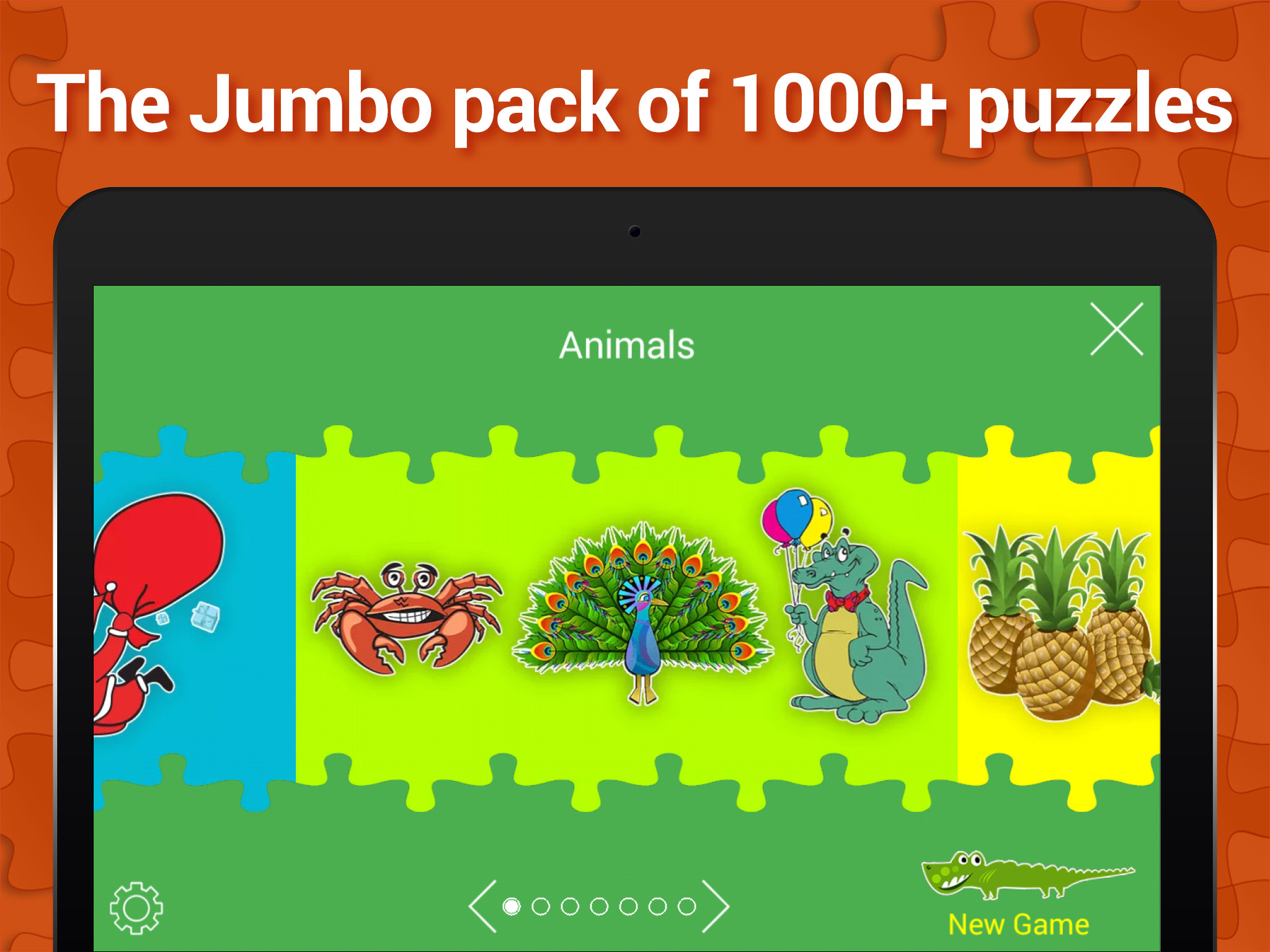 Jigsaw puzzles for kids, Game with 1000+ puzzle to play , Join pieces and learn