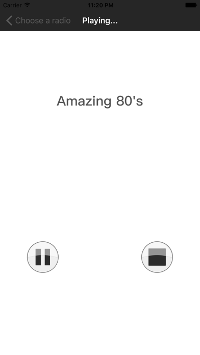 Screenshot #3 pour 80s Music & Songs- Internet Online Radio Stations