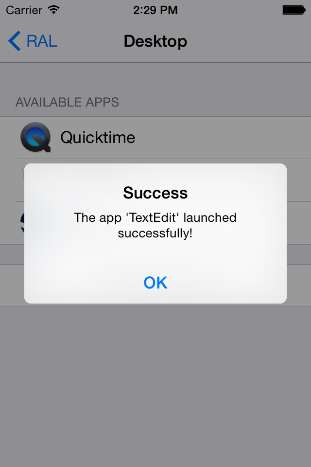 RemoteAppLauncher screenshot 3