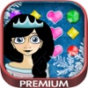 Ice Princess jeweled crush – funny bubble game for kids and adults - Premium