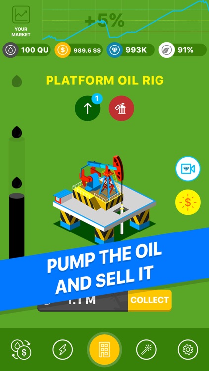 Oil Capitalist - Addicting Clicker Game To Become A Rich Billionaire Tycoon screenshot-0