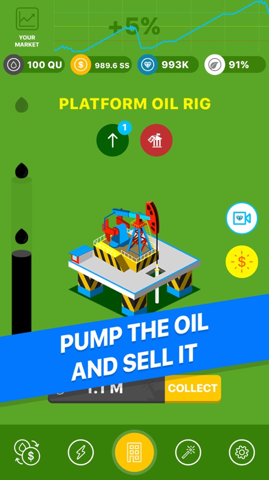 Oil Capitalist - Addicting Clicker Game To Become A Rich Billionaire Tycoon - 1.2 - (iOS)