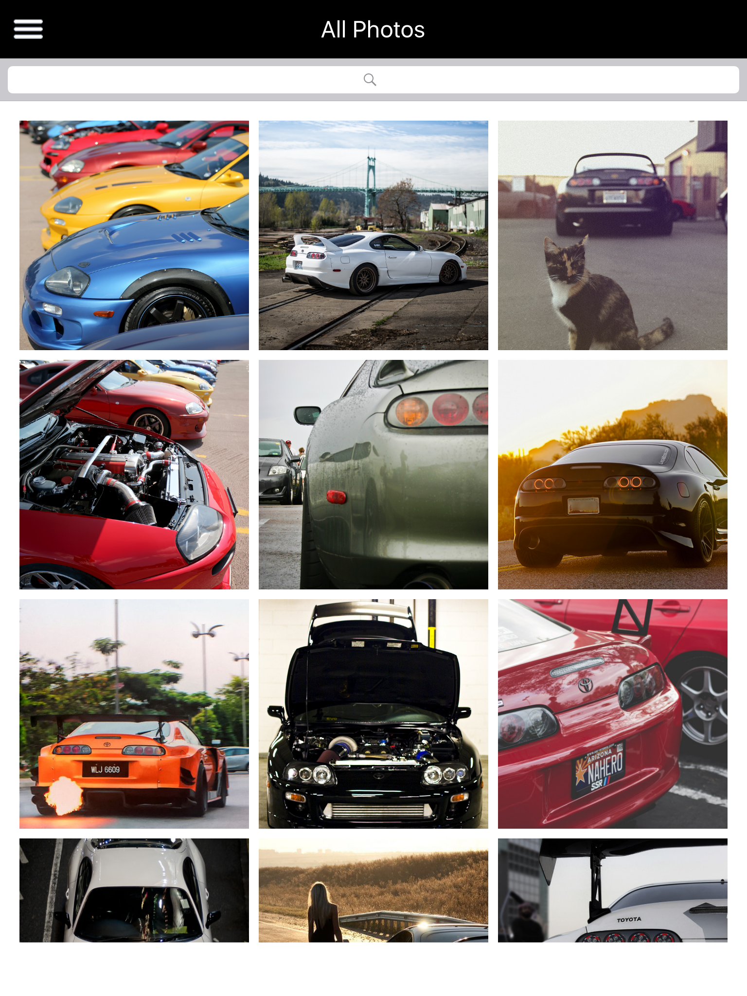 HD Car Wallpapers - Toyota Supra Edition