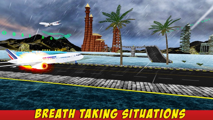 Airport Crash Landing 3D - City Plane Pilot Simulation screenshot-4