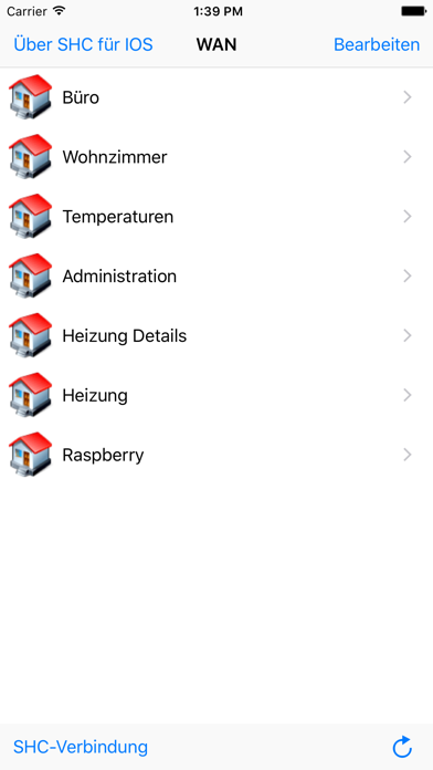 Screenshot #1 pour SHC SmartHome Control