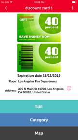 Discount Cards Organizer screenshot