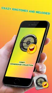 Funny Soundboard Collection – Popular Melodies and Crazy Ringtone Downloader screenshot #1 for iPhone