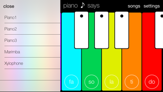 Screenshot #3 pour Piano Says