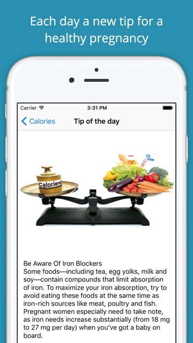 Screenshot #2 pour Healthy Nutrition Pregnancy