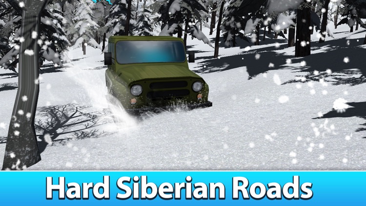 Winter Offroad UAZ Simulator 3D - Drive the Russian truck!