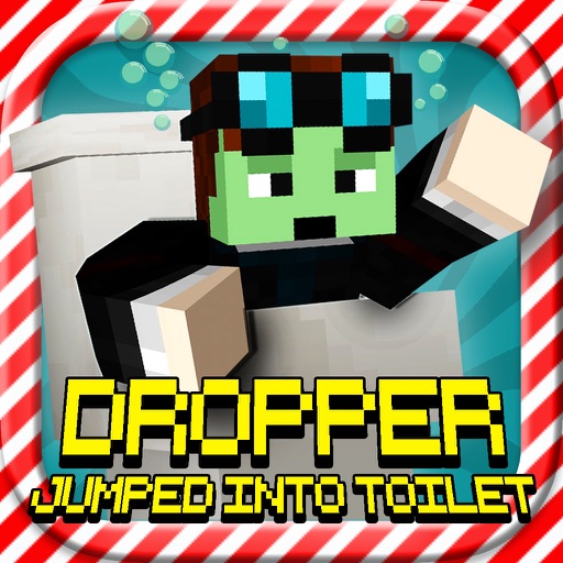 DROPPER - JUMPED INTO TOILET : Survival Block Mini Game Icon