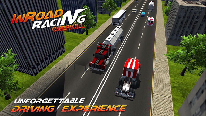 InRoad truck racing overkill : combat & destroy racing game screenshot 4