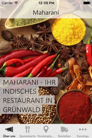 Maharani Restaurant Grünwald screenshot 3