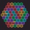 Hex Block Crush - Merge & Fit color bricks square to hexagon 10/10 dots game