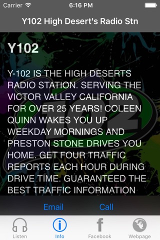 Y102 High Desert's Radio Stn screenshot 2