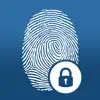 Simple Password Manager - Best Fingerprint Account Locker with Finger Touch Scanner Lock delete, cancel