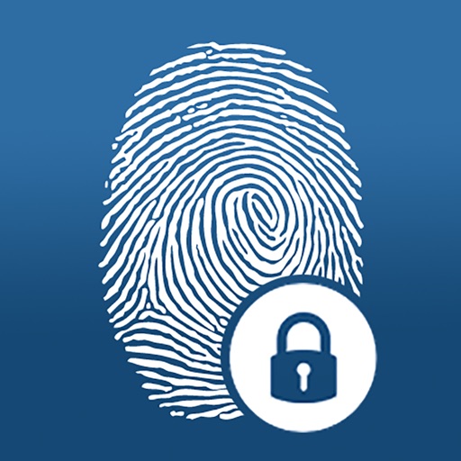 Simple Password Manager - Best Fingerprint Account Locker with Finger Touch Scanner Lock icon