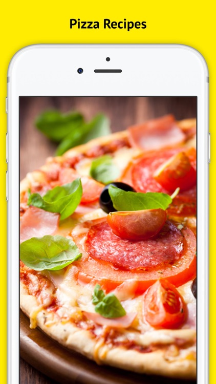Pizza Recipe - Open your cooking app and learn how to make a pizza
