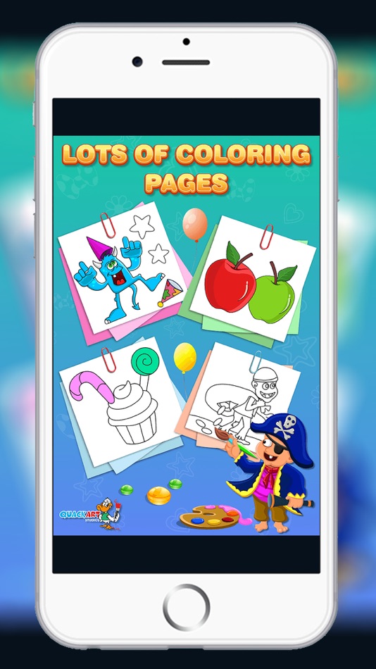 Kids Colouring Book - Fun Coloring Games to Paint and Colour Cartoon - 1.2 - (iOS)