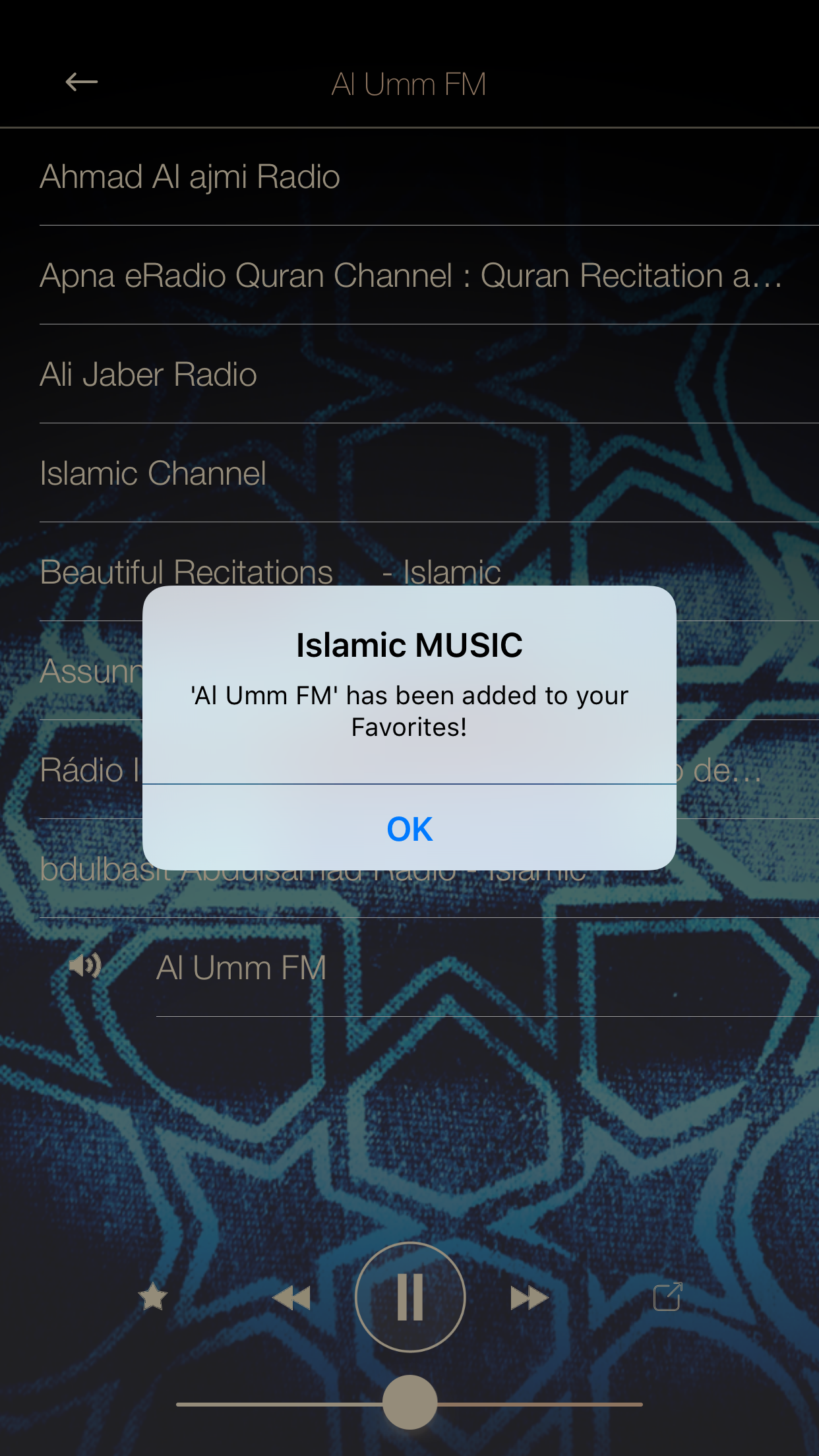 Islamic Music ONLINE Radio screenshot 3