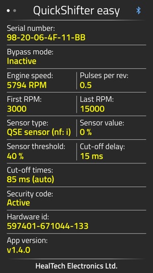 QuickShifter easy (iQSE)